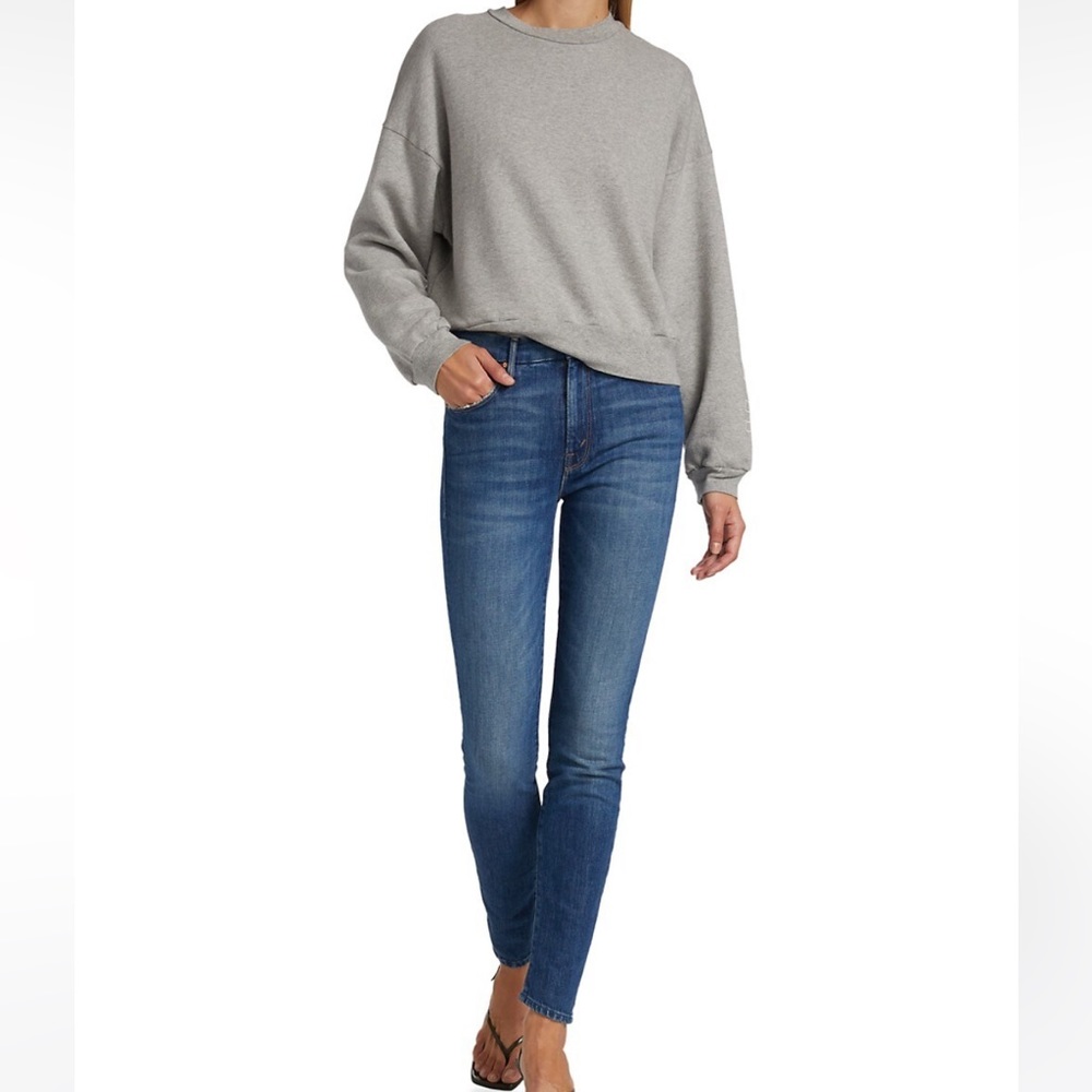Mother
The Looker Mid-Rise Skinny Jeans - Where Is My Mind - Size 27